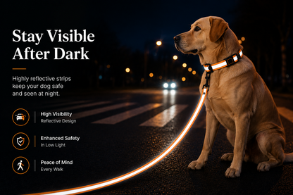 Pawelle™ Reflecta Collar & Leash Set