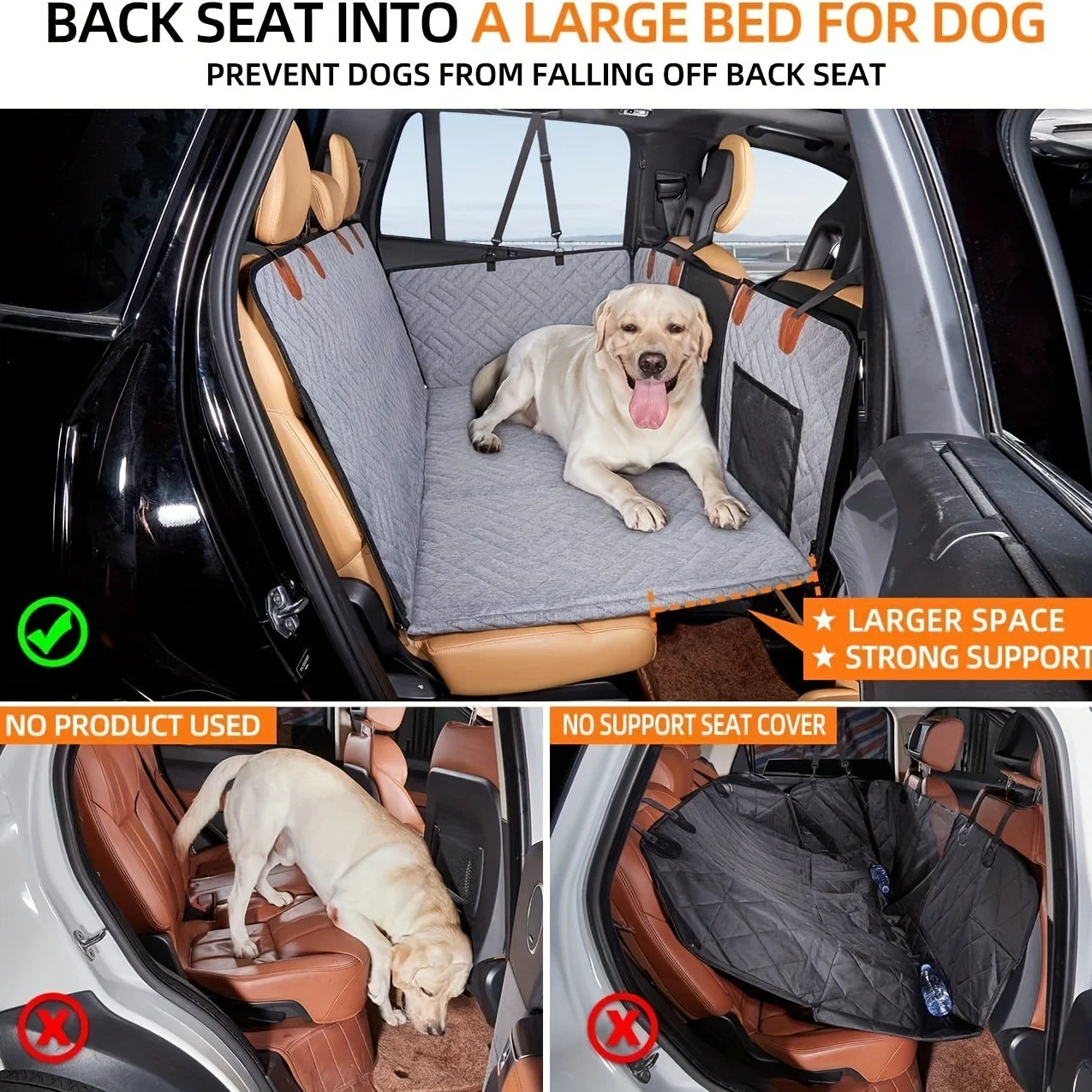 Premium Pet Car Seat Cover for Comfort and Protection